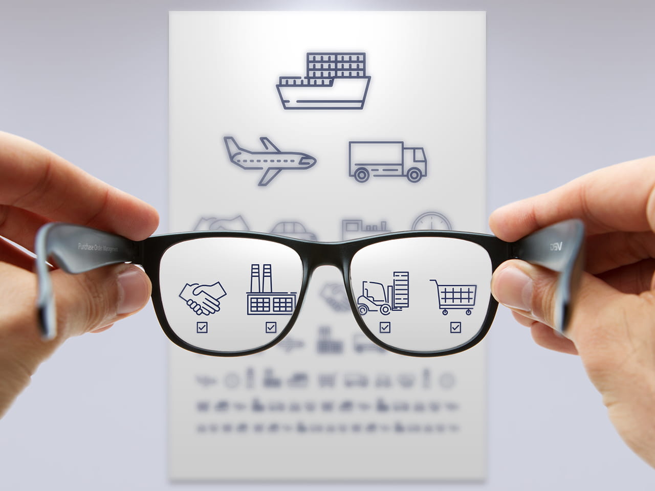 Gestion de bons de commande de DSV